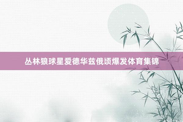 丛林狼球星爱德华兹俄顷爆发体育集锦