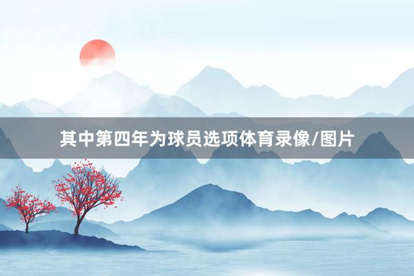 其中第四年为球员选项体育录像/图片