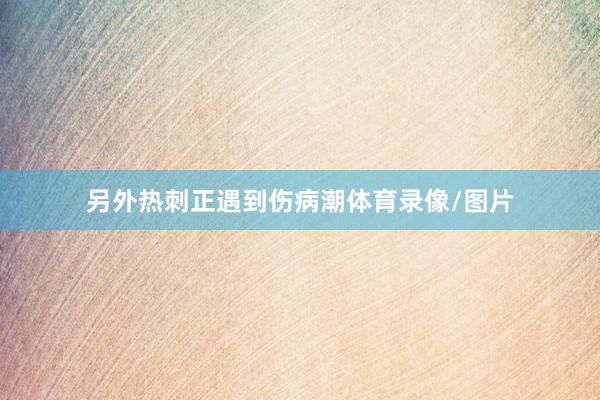 另外热刺正遇到伤病潮体育录像/图片
