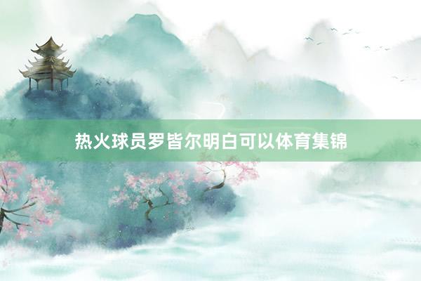 热火球员罗皆尔明白可以体育集锦
