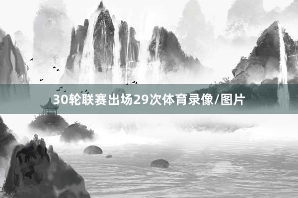 30轮联赛出场29次体育录像/图片